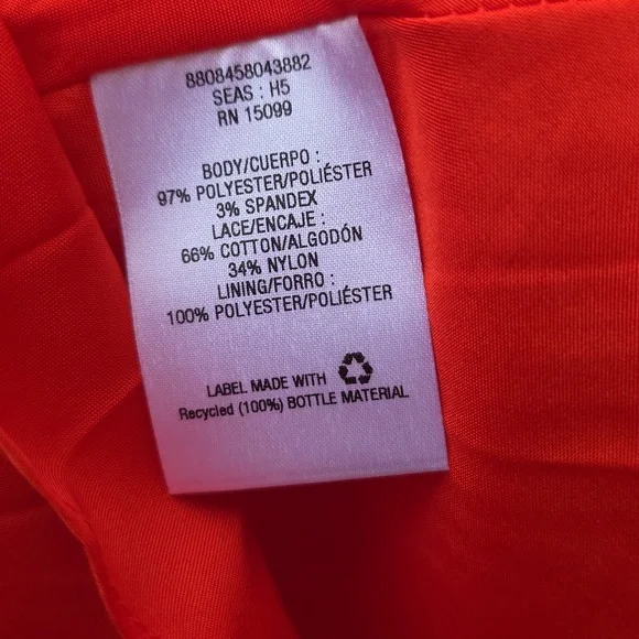 Red And Black Dress - Picture 4 of 7